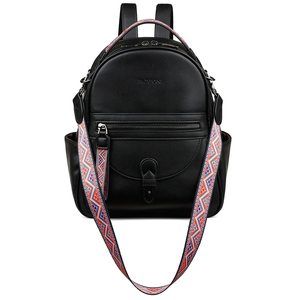 Mini Backpack Purse for Women, Designer Leather Cute Roomly Small Backpacks,🦇